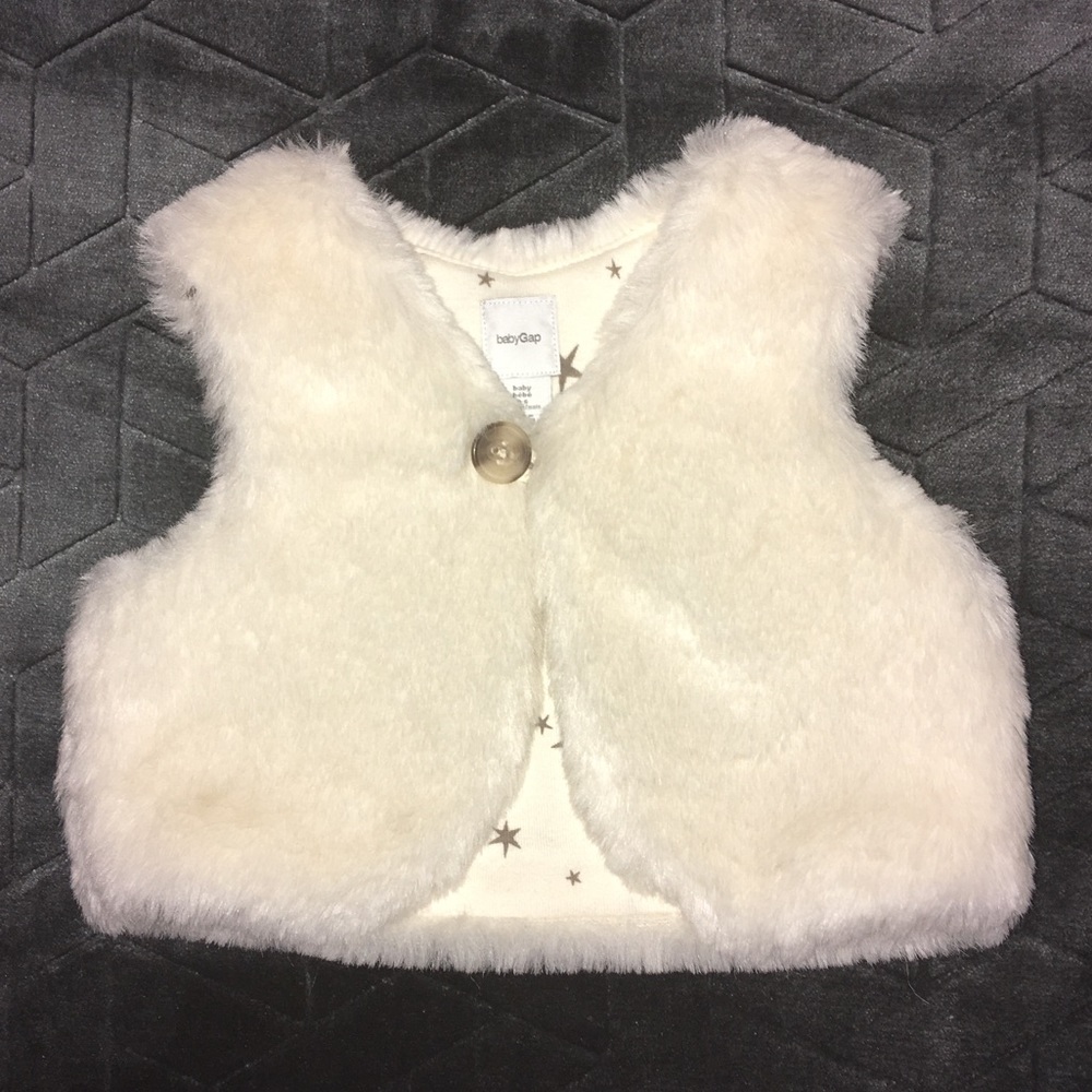 babyGap Faux Fur Vest